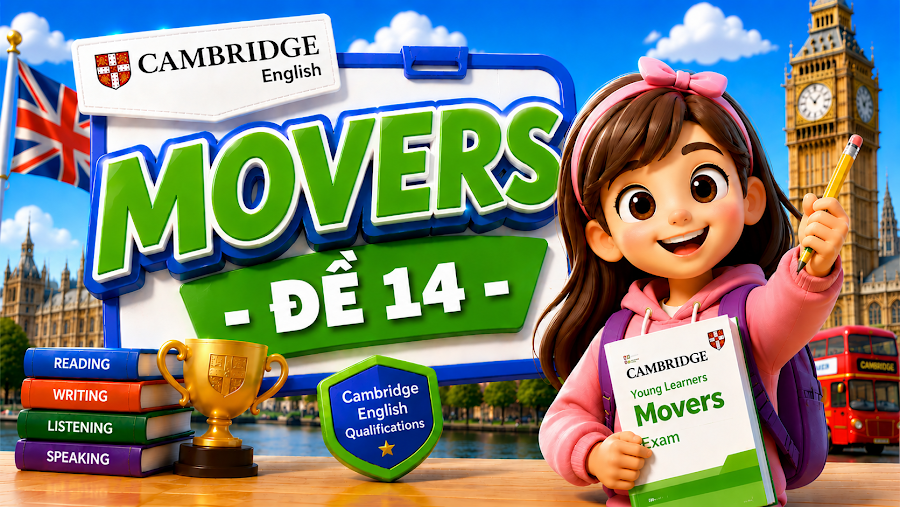 Đề thi MOVERS - ĐỀ 14